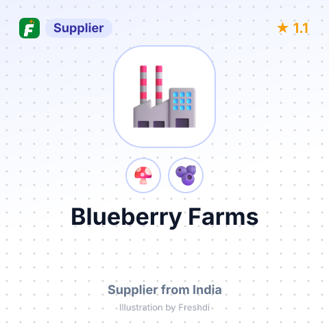Blueberry Farms  – summary card, no photo uploaded yet