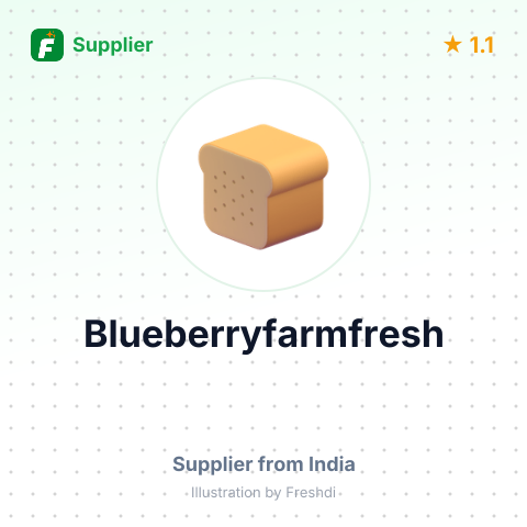 Blueberryfarmfresh – summary card, no photo uploaded yet