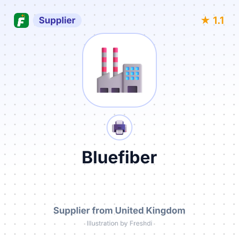Bluefiber – summary card, no photo uploaded yet