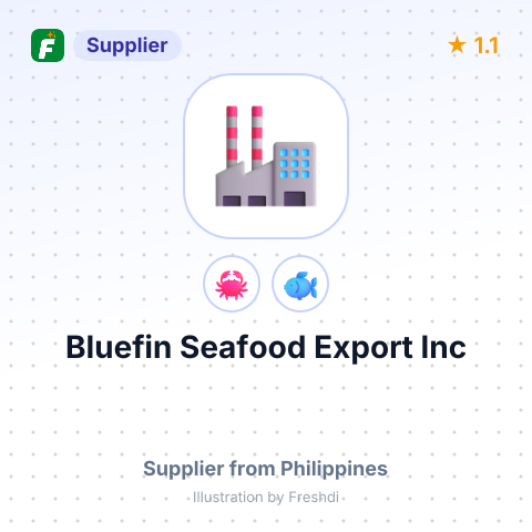 Bluefin Seafood Export Inc – summary card, no photo uploaded yet