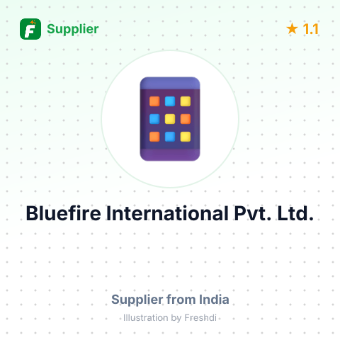 Bluefire International Pvt. Ltd.  – summary card, no photo uploaded yet