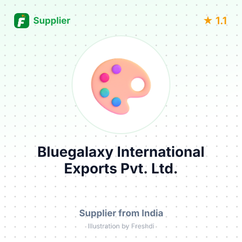 Bluegalaxy International Exports Pvt. Ltd.  – summary card, no photo uploaded yet