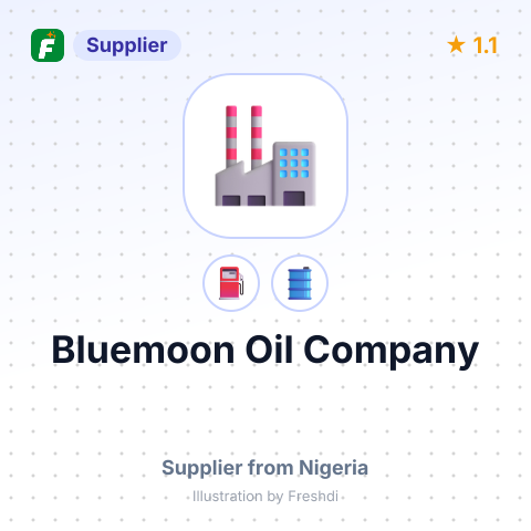 Bluemoon Oil Company – summary card, no photo uploaded yet