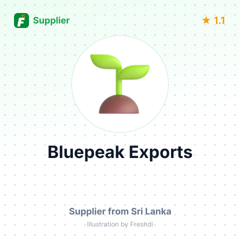 Bluepeak Exports  – summary card, no photo uploaded yet