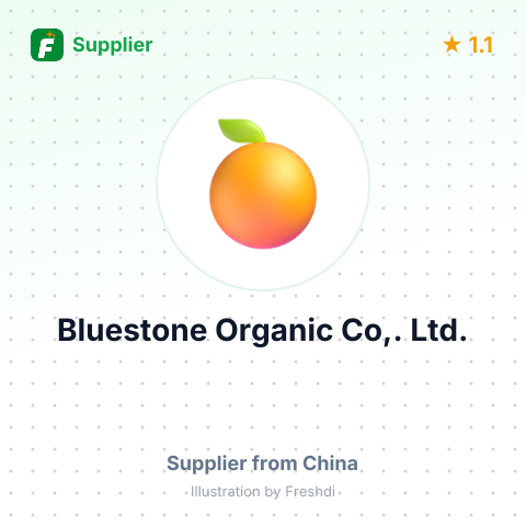 Bluestone Organic Co,. Ltd. – summary card, no photo uploaded yet