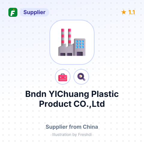 Bndn YIChuang Plastic Product CO.,Ltd – summary card, no photo uploaded yet