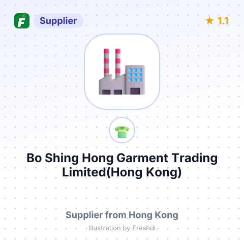 Bo Shing Hong Garment Trading Limited(Hong Kong) – summary card, no photo uploaded yet