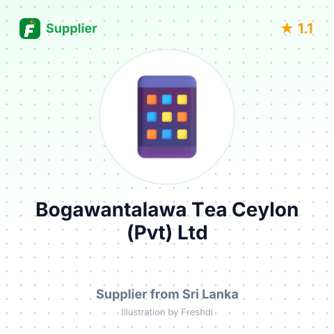 Bogawantalawa Tea Ceylon (Pvt) Ltd  – summary card, no photo uploaded yet