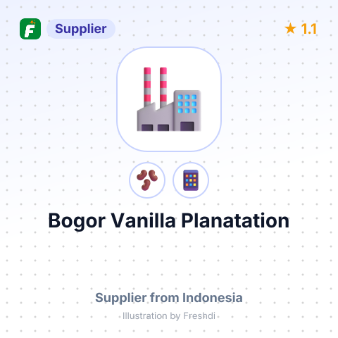 Bogor Vanilla Planatation  – summary card, no photo uploaded yet