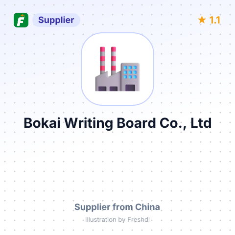 Bokai Writing Board Co., Ltd – summary card, no photo uploaded yet