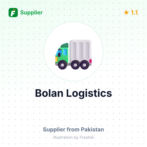 Bolan Logistics  – summary card, no photo uploaded yet