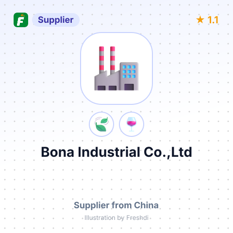 Bona Industrial Co.,Ltd – summary card, no photo uploaded yet