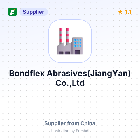 Bondflex Abrasives(JiangYan) Co.,Ltd – summary card, no photo uploaded yet