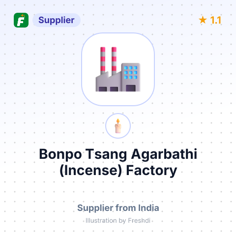 Bonpo Tsang Agarbathi (Incense) Factory – summary card, no photo uploaded yet