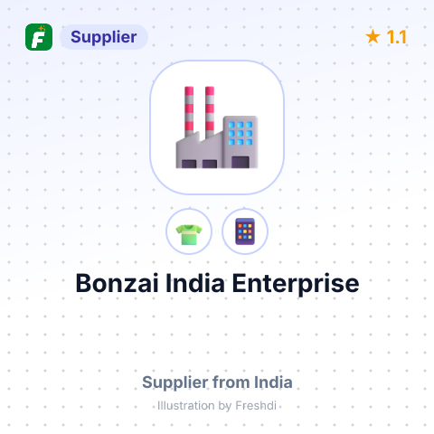 Bonzai India Enterprise – summary card, no photo uploaded yet