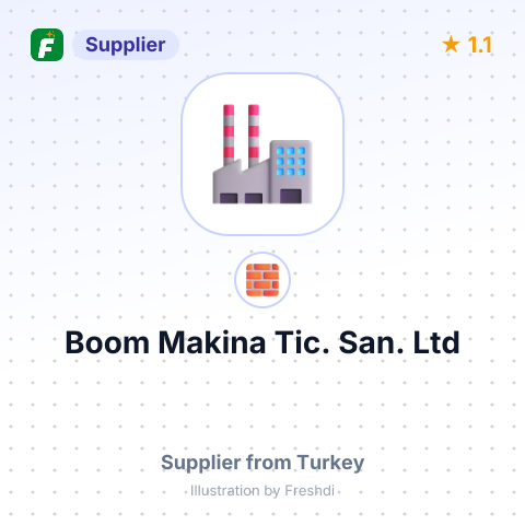 Boom Makina Tic. San. Ltd – summary card, no photo uploaded yet