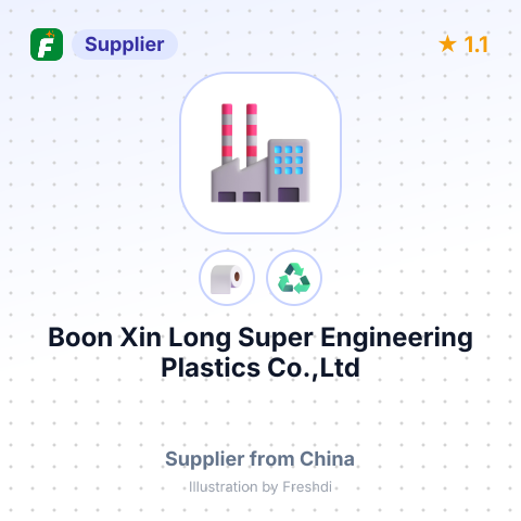 Boon Xin Long Super Engineering Plastics Co.,Ltd – summary card, no photo uploaded yet