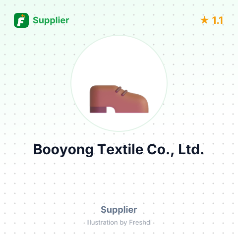 Booyong Textile Co., Ltd. – summary card, no photo uploaded yet
