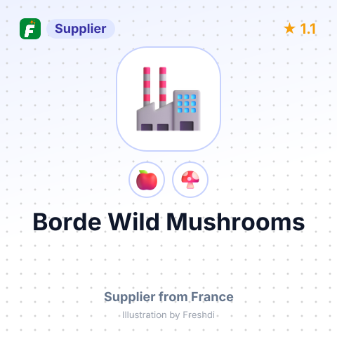 Borde Wild Mushrooms – summary card, no photo uploaded yet