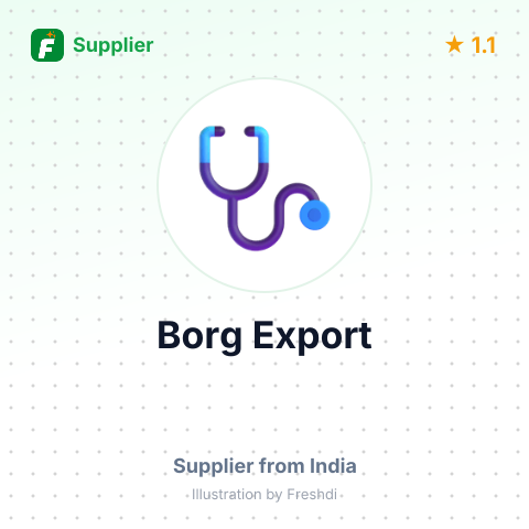 Borg Export – summary card, no photo uploaded yet