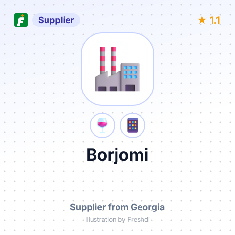 Borjomi – summary card, no photo uploaded yet