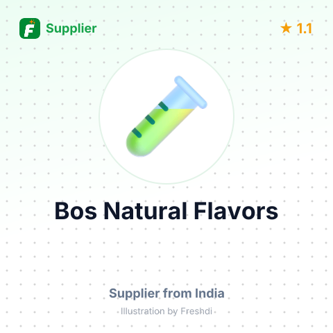 Bos Natural Flavors  – summary card, no photo uploaded yet