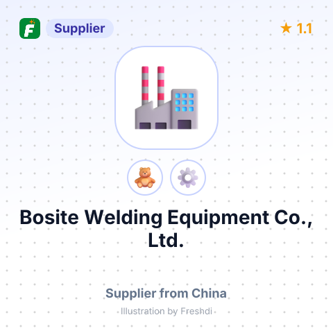 Bosite Welding Equipment Co., Ltd. – summary card, no photo uploaded yet