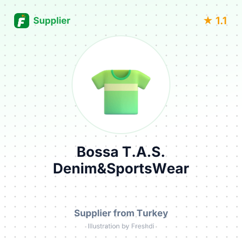 Bossa T.A.S. Denim&SportsWear – summary card, no photo uploaded yet
