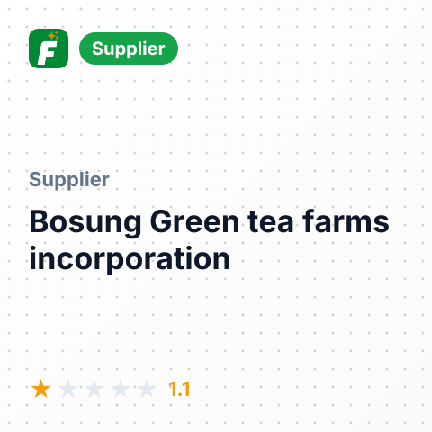 Bosung Green tea farms incorporation – summary card, no photo uploaded yet