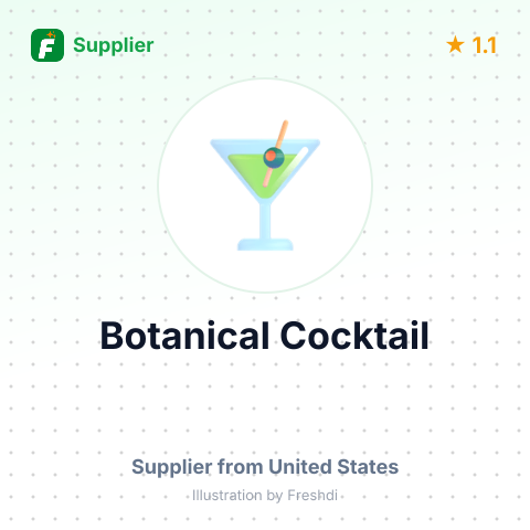 Botanical Cocktail – summary card, no photo uploaded yet