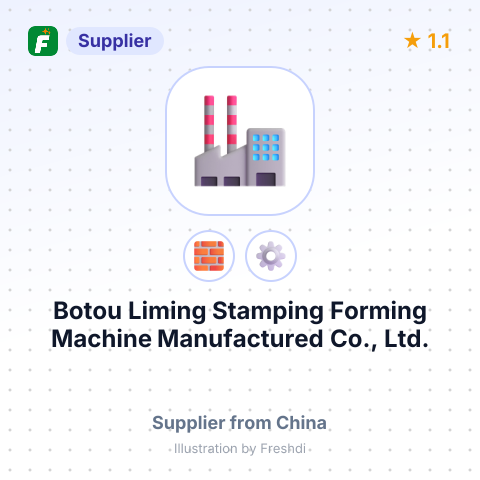 Botou Liming Stamping Forming Machine Manufactured Co., Ltd. – summary card, no photo uploaded yet