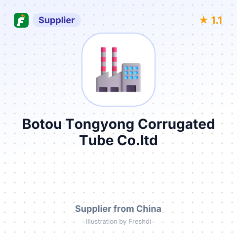 Botou Tongyong Corrugated Tube Co.ltd – summary card, no photo uploaded yet