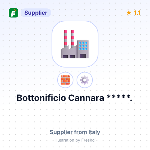 Bottonificio Cannara *****. – summary card, no photo uploaded yet