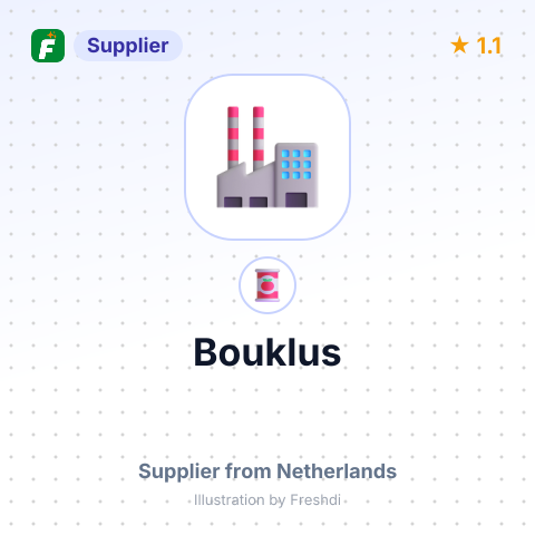 Bouklus  – summary card, no photo uploaded yet