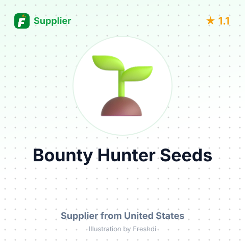Bounty Hunter Seeds  – summary card, no photo uploaded yet