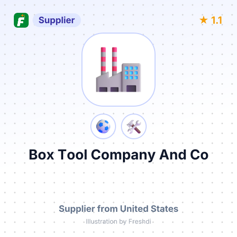 Box Tool Company And Co – summary card, no photo uploaded yet