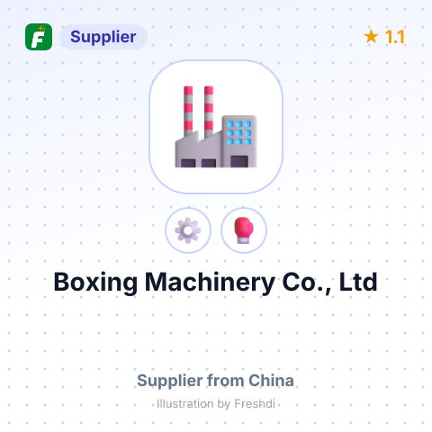 Boxing Machinery Co., Ltd – summary card, no photo uploaded yet