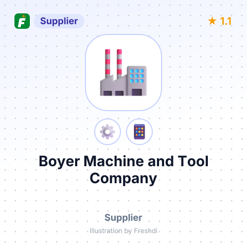 Boyer Machine and Tool Company – summary card, no photo uploaded yet