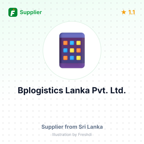 Bplogistics Lanka Pvt. Ltd.  – summary card, no photo uploaded yet
