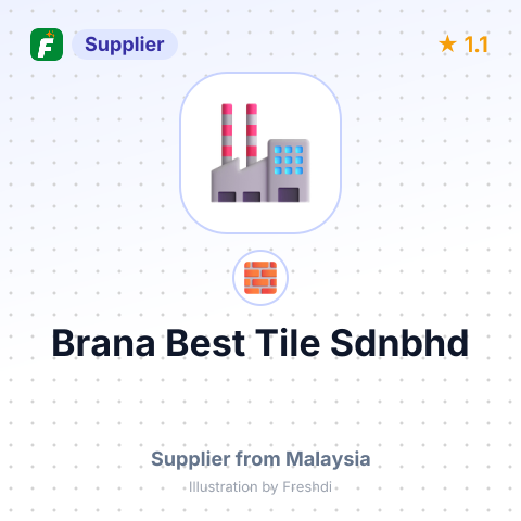 Brana Best Tile Sdnbhd – summary card, no photo uploaded yet