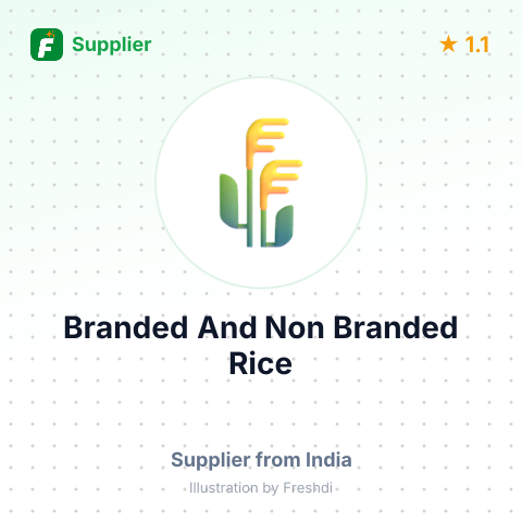 Branded And Non Branded Rice  – summary card, no photo uploaded yet