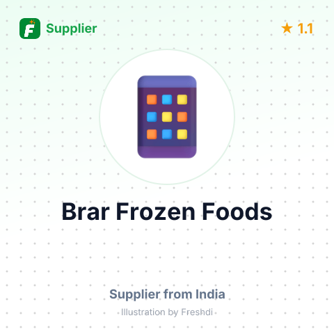 Brar Frozen Foods – summary card, no photo uploaded yet