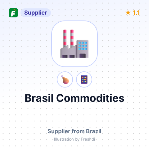 Brasil Commodities  – summary card, no photo uploaded yet