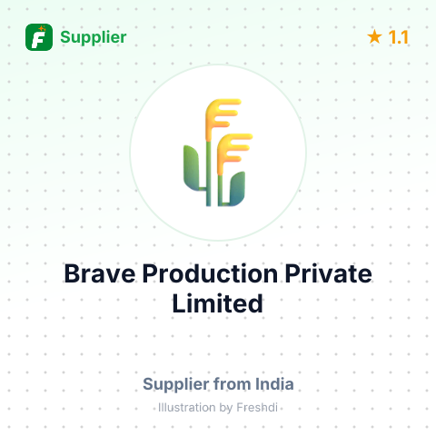 Brave Production Private Limited – summary card, no photo uploaded yet