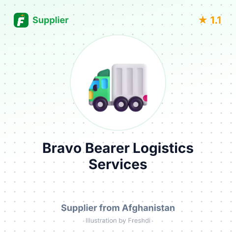 Bravo Bearer Logistics Services  – summary card, no photo uploaded yet
