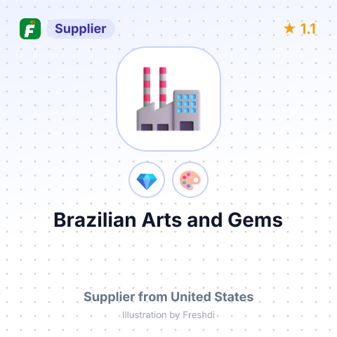Brazilian Arts and Gems – summary card, no photo uploaded yet