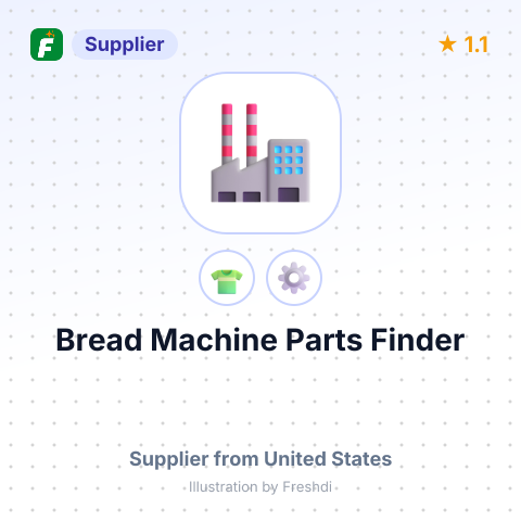 Bread Machine Parts Finder – summary card, no photo uploaded yet