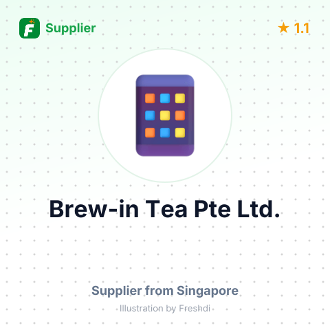 Brew-in Tea Pte Ltd.  – summary card, no photo uploaded yet