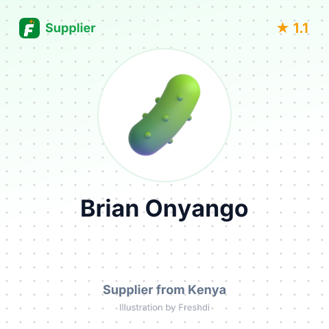 Brian Onyango  – summary card, no photo uploaded yet
