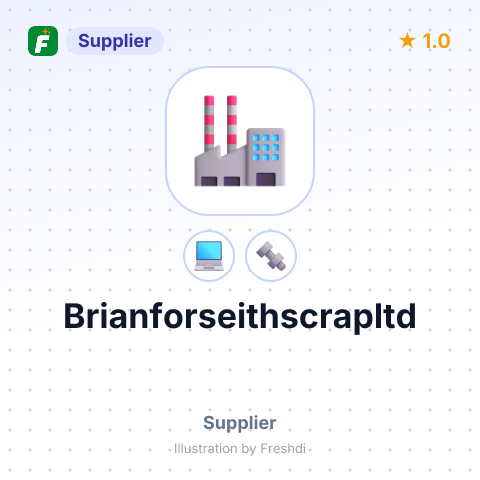 Brianforseithscrapltd – summary card, no photo uploaded yet